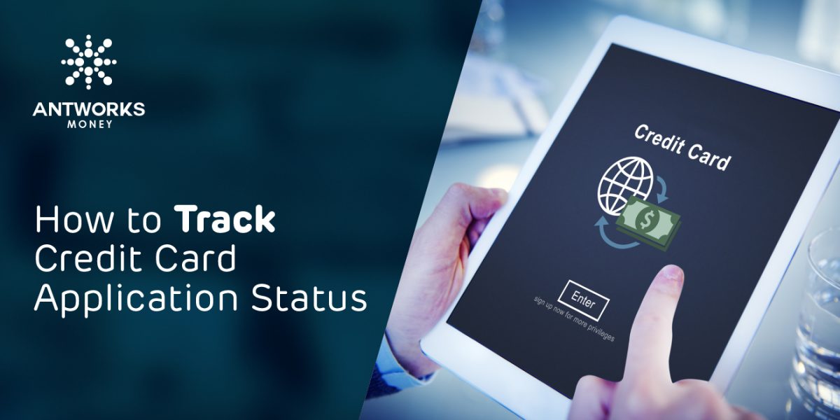 track credit card application status