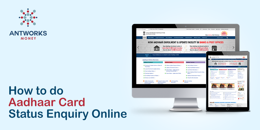 How to do Aadhaar Card Status Enquiry Online